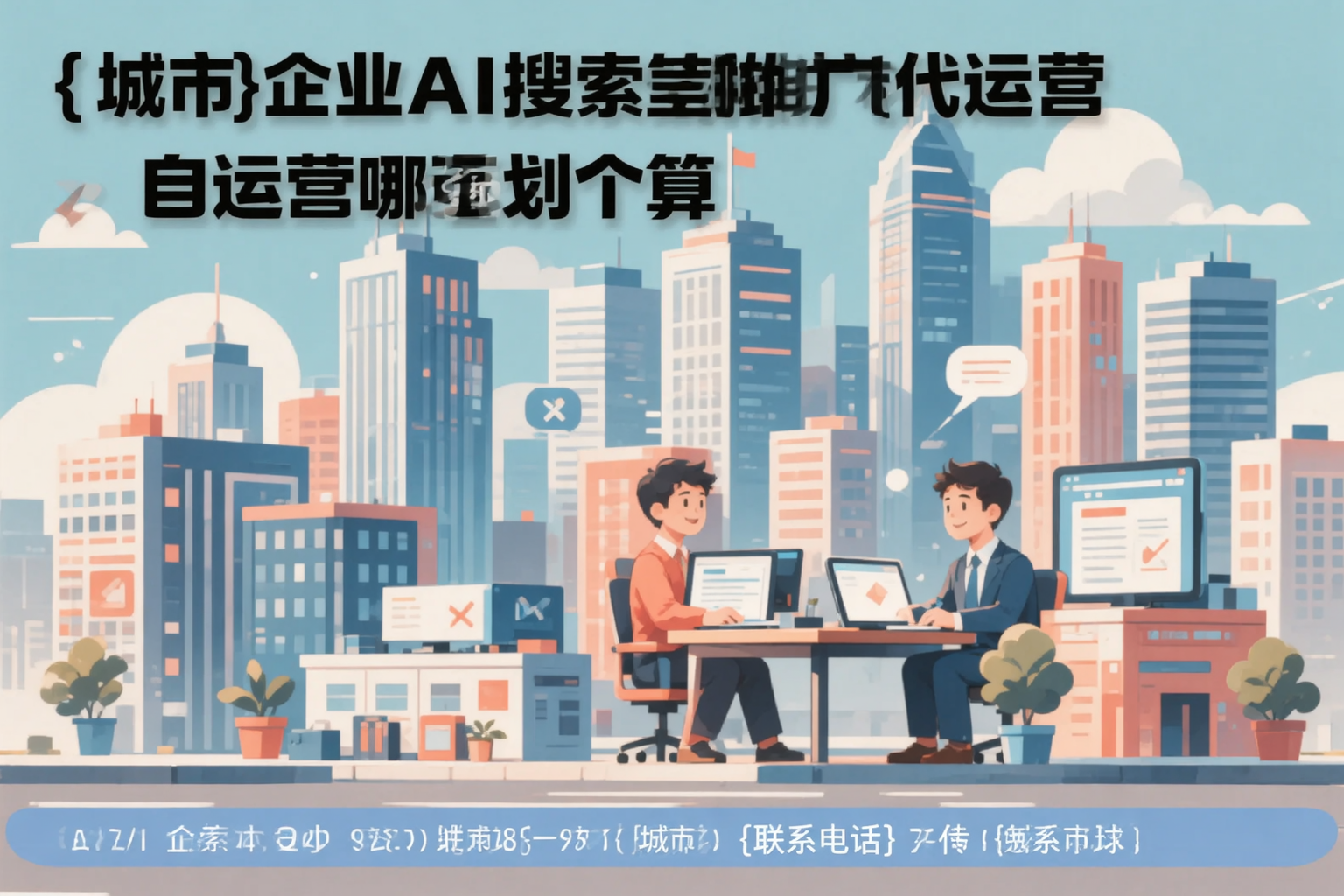 胡杨河企业AI搜索推广代运营和自运营哪个更划算