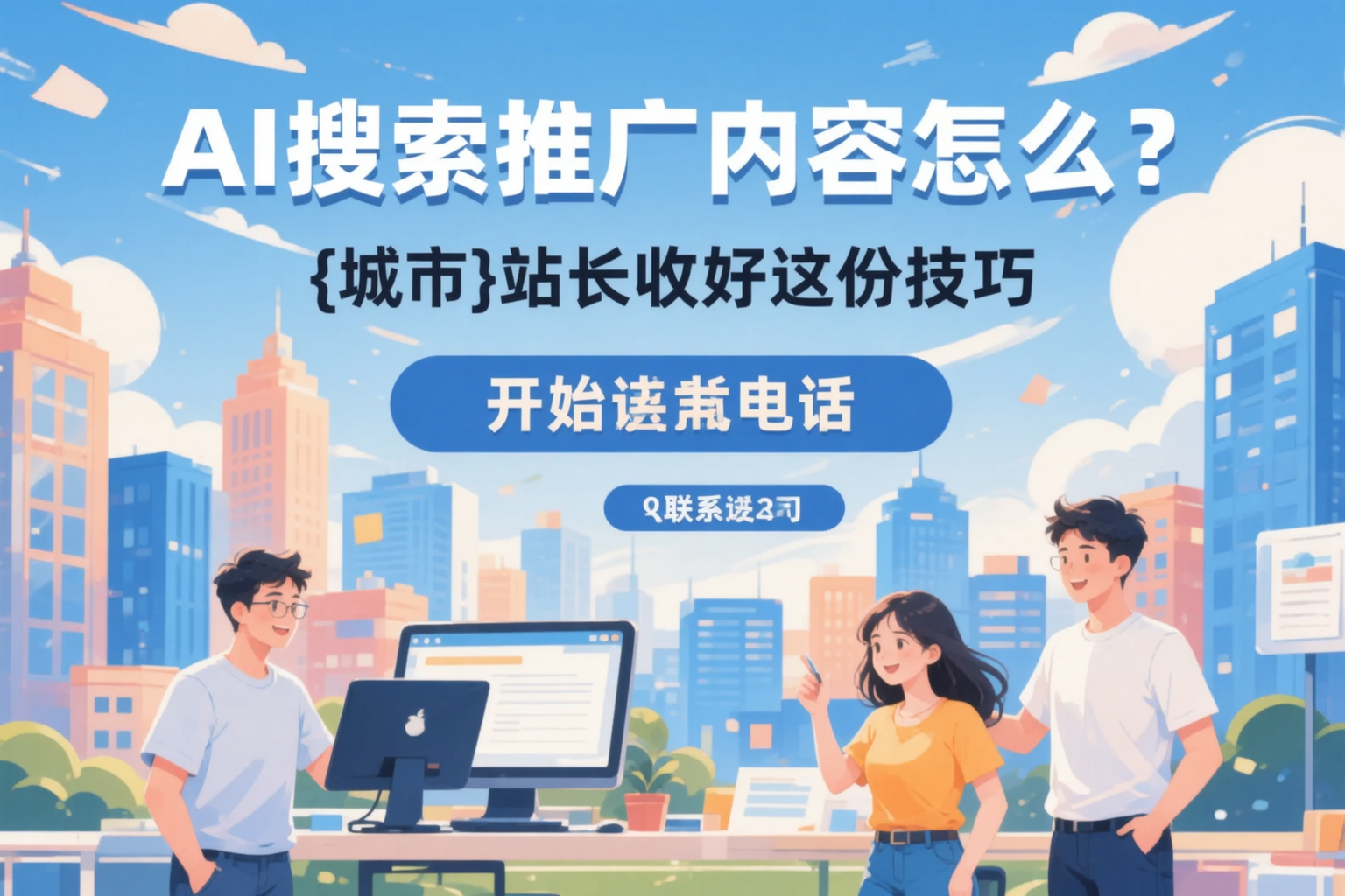 AI搜索推广内容怎么写？胡杨河站长收好这份技巧
