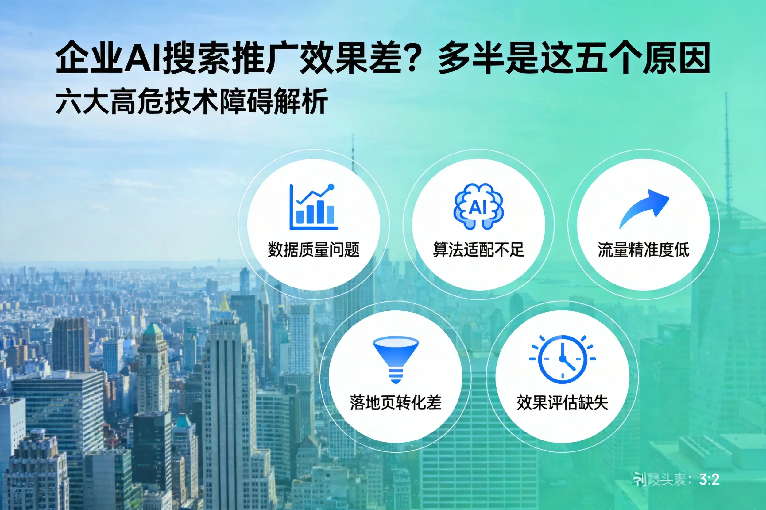 胡杨河企业AI搜索推广效果差？多半是这五个原因