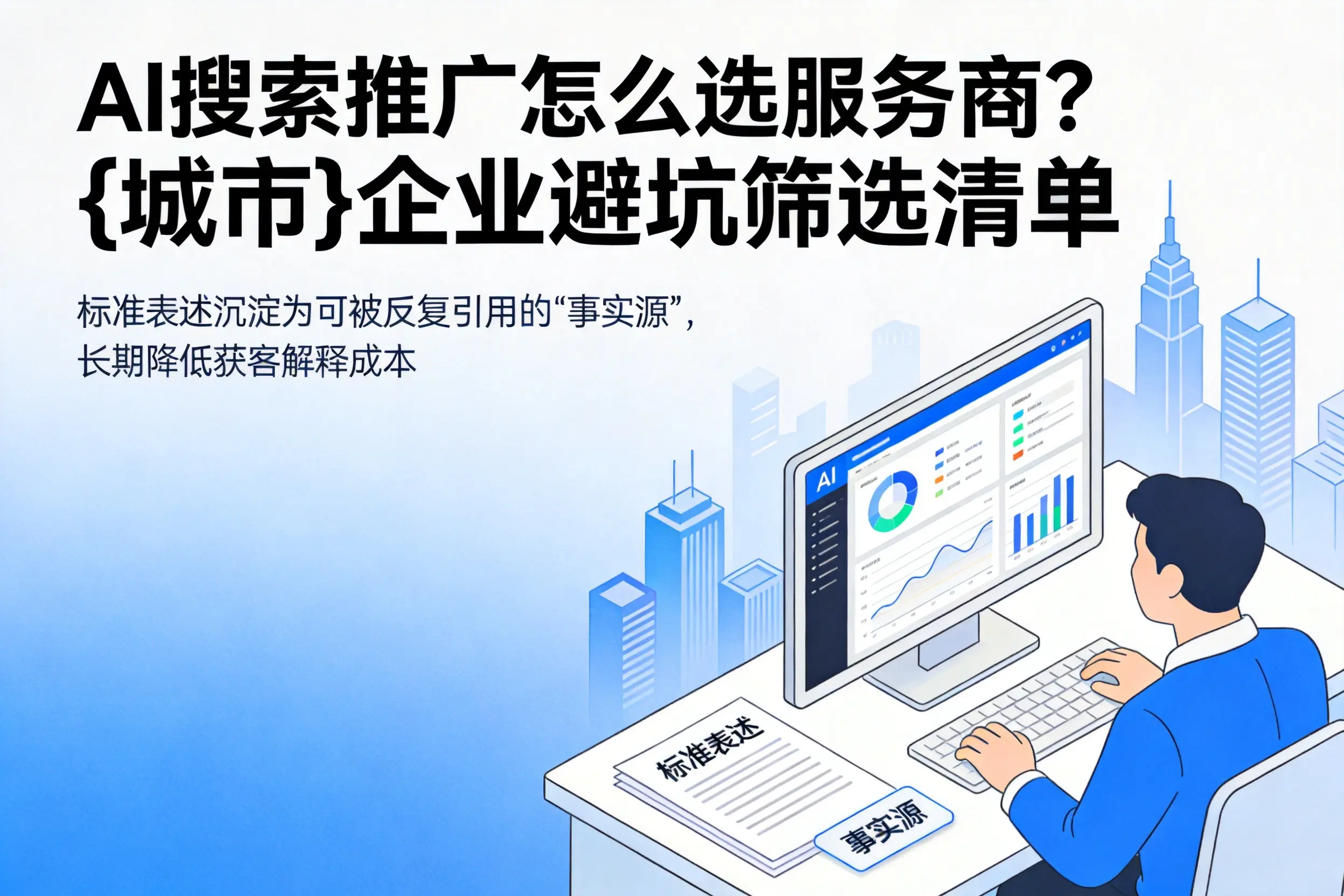 AI搜索推广怎么选服务商？胡杨河企业避坑筛选清单