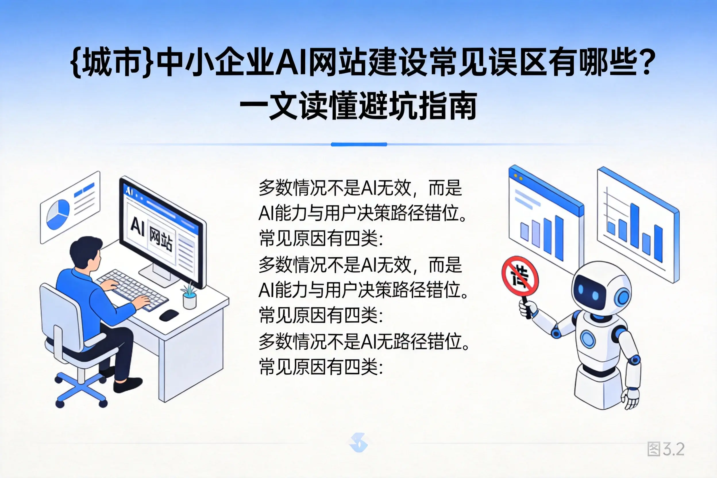 胡杨河中小企业AI网站建设常见误区有哪些?一文读懂避坑指南