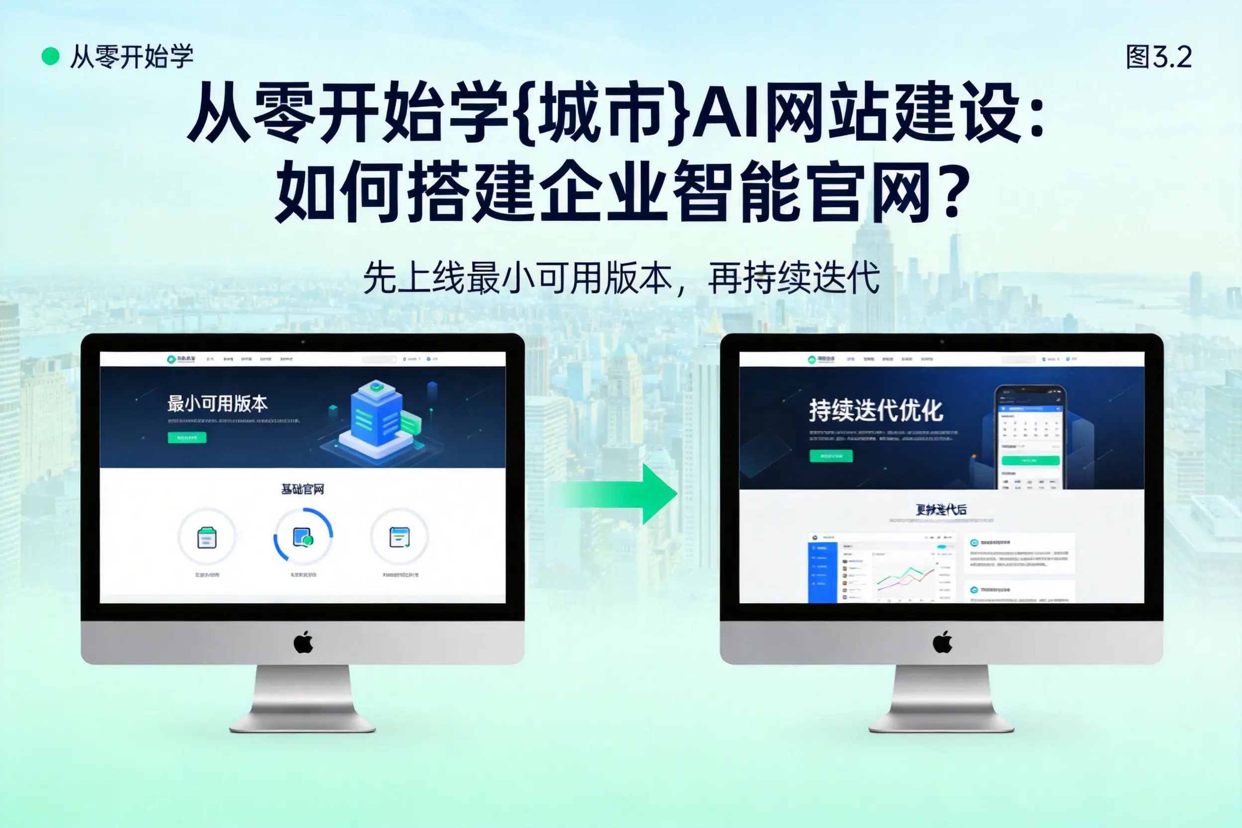 从零开始学胡杨河AI网站建设：如何搭建企业智能官网？