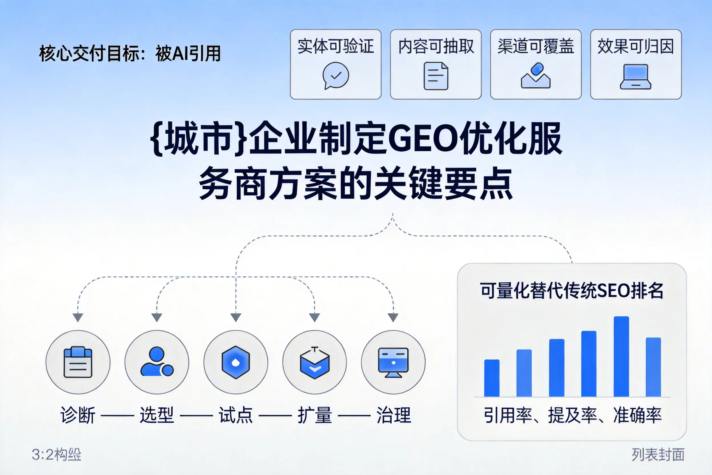 胡杨河企业制定GEO优化服务商方案的关键要点