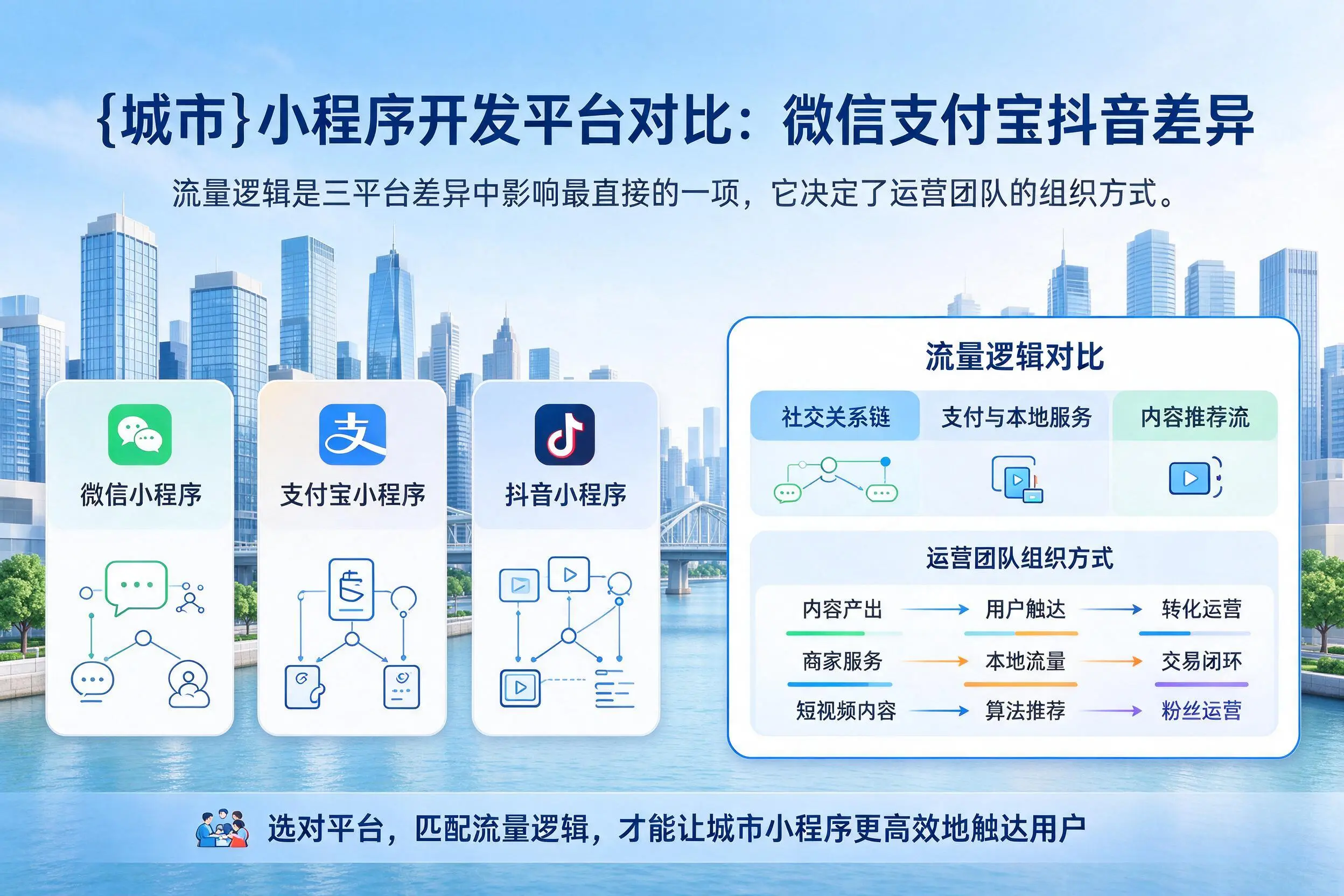 胡杨河小程序开发平台对比:微信支付宝抖音差异