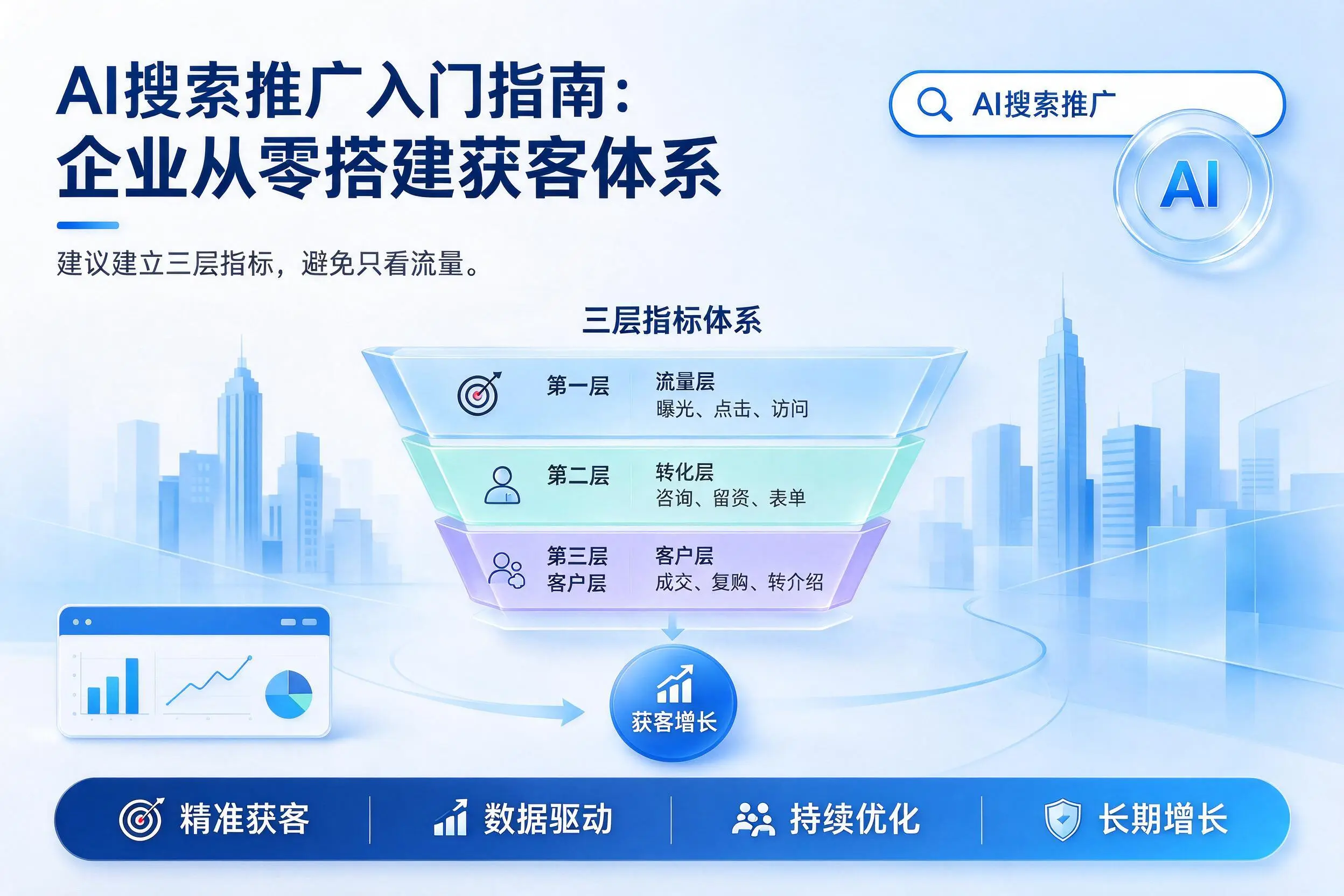 AI搜索推广入门指南:胡杨河企业从零搭建获客体系